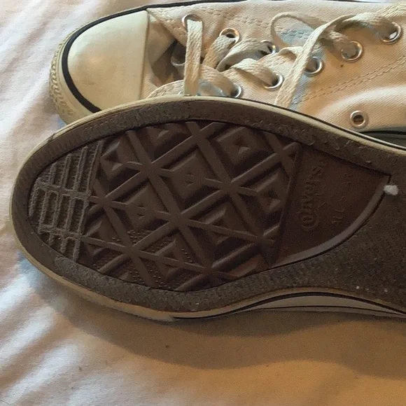 Converse white sneakers - Picture 4 of 5